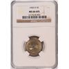 Image 1 : 1943-D JEFFERSON NICKEL NGC MS-66 (6-FULL STEPS)
