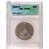 Image 1 : 1855-O SEATED HALF DOLLAR ICG AU-50