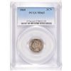 Image 1 : 1868 THREE CENT NICKEL PCGS MS-63