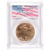 Image 1 : 1998 1 OZ Gold American Eagle PCGS WTC Ground Zero Recovery