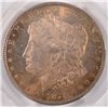 Image 2 : 1878 8TF MORGAN SILVER DOLLAR, PCGS MS-64 CAC!! WOW THE COOLEST COLORS