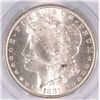 Image 2 : 1881 MORGAN SILVER DOLLAR, PCGS MS-64+  BLAST WHITE!