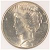 Image 2 : 1927-D PEACE SILVER DOLLAR, ANACS MS-63   BLAST WHITE!