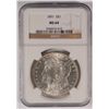 Image 1 : 1891 MORGAN DOLLAR NGC MS-64