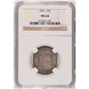 Image 1 : 1835 BUST QUARTER, NGC MS-64 BEAUTIFUL ORIGINAL COLORS! RARE!!