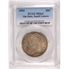 Image 1 : 1834 BUST HALF DOLLAR, PCGS MS-64 VERY PRETTY COLORS, VERY CHOICE AND RARE!