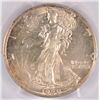 Image 2 : 1929-S WALKING LIBERTY HALF DOLLAR, PCGS MS-64 MOSTLY WHITE, VERY HARD TO FIND