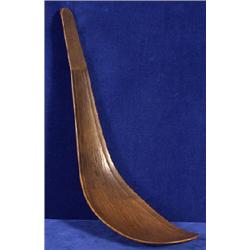19TH C. Kwakiutl Carved Wood Ladle Purchased Before 1972  333/20 Ex Heye Foundation 11 1/2" L.  V…