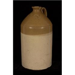 Fantastic Large Hudson Bay Company Ceramic Jug From Moses Point Farm Saanich ca. 1860  16" H. 8 3…