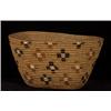 Thompson River Coiled Burden Basket 11" L. 9" W. 6" H.  Fine Condition                           …