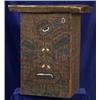 Old Northwest Coast Painted Cedar Storage Box 21 1/2" H. 18" W. 14 1/2" L.  Good Condition       …