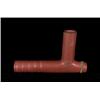 Plains Carved Catlinite Pipe 4 3/4" L. 3" H.  Good Condition                                     …