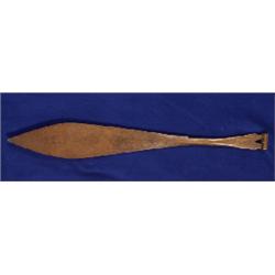 Finely Carved Tlingit Dance Paddle with Unusual Spirit Depictions 35" L.  Good Condition with Min…