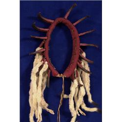 Tahltan Carved Horn and Ermine Headdress  Good Condition                                         …