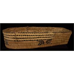 Mt. Currie Cradle Basket 20" L. 8" W. 4 1/2" H.  Good Condition                                  …