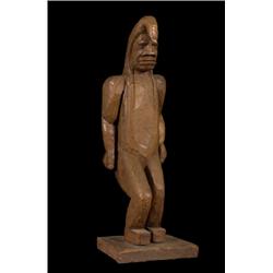 Andy Natrall Carved Mirth Man Figure 30 1/2" H.  Good Condition                                  …