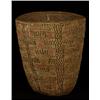 Large 19TH C. Klikitat Fully Imbricated Polychrome Berry Basket 13 3/4" H. 11" D.  Fair Condition…