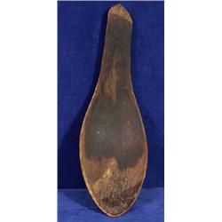 Carved Wooden Spoon Found During Construction of Johnston Street Bridge in Victoria, B.C. 8 L.   …