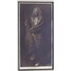 Image 2 : Edward Curtis Photogravure "Black Eagle" Assiniboine Plate 101 Framed 28 1/2"x 21 1/2"  Fine Cond…