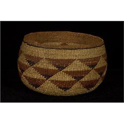 Northern California Basket 4 1/2" D. 2 1/2" H.   Excellent Condition                             …