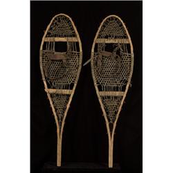 Old Pair of Child's Hudson Bay Company Trade Snowshoes 36 1/2" L.  Fair Condition                …