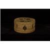 Old Woven Basket 3 1/4" D. 1 3/4" H. Ex John Engel Collection                                    …