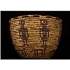 Image 2 : Rare 19TH C. Fully Imbricated Klikitat Human and Animal Figure Berry Basket 7 3/4" W. 5 1/2" H. G…
