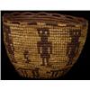 Image 3 : Rare 19TH C. Fully Imbricated Klikitat Human and Animal Figure Berry Basket 7 3/4" W. 5 1/2" H. G…