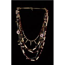 Old Mountain Man's Multi Strand Medicine Necklace  Fine Condition  Not Allowed to Ship to U.S.A. …