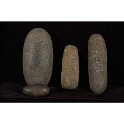 Four Stone Mauls and Pounders 3 1/2"- 8" L.                                                      …