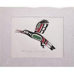 Ben Houstie Original Watercolor "Humming Bird" 20"x 16"  Fine Condition                          …