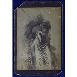 Ethnographic Photo Boone & May Ltd "Souvenir of the North-West" - Portrait - 6 5/16" L.x 4 1/8"  …