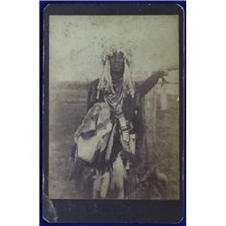 Ethnographic Photo Boone & May Ltd "Souvenir of the North-West" - One Person - 6 5/16" L.x 4 1/8"…