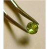 Image 1 : .95 CARAT PERIDOT BEAUTIFUL ROUND CUT & FACETED GEMSTONE *A-GRADE-MINED IN ARIZONA*!!