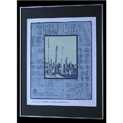 Land Seizure Print 7/10 Signed 28 1/2"x 21 1/2"                                                  …