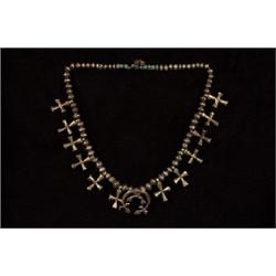 Navajo Style Heavy Silver Cross Necklace  Fine Condition                                         …