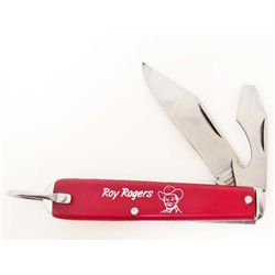 NV239 Roy Rogers Silver Screen Folder Knife