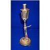 Image 1 : A PLATED CIGAR LIGHTER, in the form of a lamp standard....