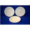 Image 1 : A SET OF FOUR BELLEEK PLATES, SECOND PERIOD (1891-1926), with transfer printed marks, each 31cm...