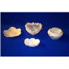 Image 1 : A COLLECTION comprising; a Belleek first period small scallop shell bon bon dish; a first period...