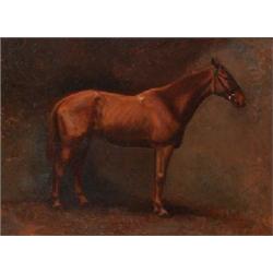 IRISH SCHOOL, (c.1900), Oil on canvas, Study of a Hunter, 44cms x 59cms, €600/1000, Ill...