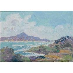 LETITIA MARION HAMILTON (1878-1964), Oil on board, The Fisherman's Cottage, Dunmanus Bay, Co...