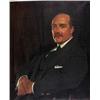 Image 1 : WILLIAM ORPEN (1878-1931), Oil on canvas, Portrait of M.G. Bauer, half length seated, Signe...