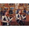 Image 1 : IVAN SUTTON, (21st CENTURY), Oil on board, Musicians on View, Signed lower right, Ivan Sutt...