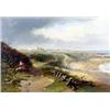 Image 1 : J W CARMICHAEL (19th century), Oil on Charles Roberson and Comp., Patent Board, A View of C...