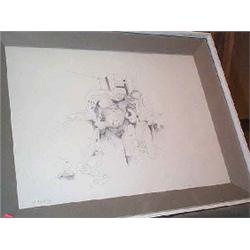 NEVILL JOHNSON (1911-1999), Lithograph, Store Room, Signed, Johnson '73 and inscribed, Arti...