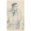 JOHN BUTLER YEATS (1839-1922), Soft Crayon, Portrait of W B Yeats, with beard, Inscribed lo...