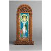 YEATS FAMILY, Tempera over gold ground, A Celtic Goddess, Signed with initials and within a...