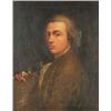Image 1 : copy after JAMES BARRY, Oil on canvas, Portrait of an Eighteenth Century Man, holding a book<...