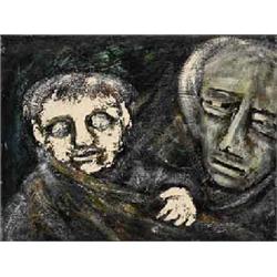 ANNE YEATS (1919-2001), Oil on canvas, Mother and Child, 30cms x 40cms, €300/500, Illus...